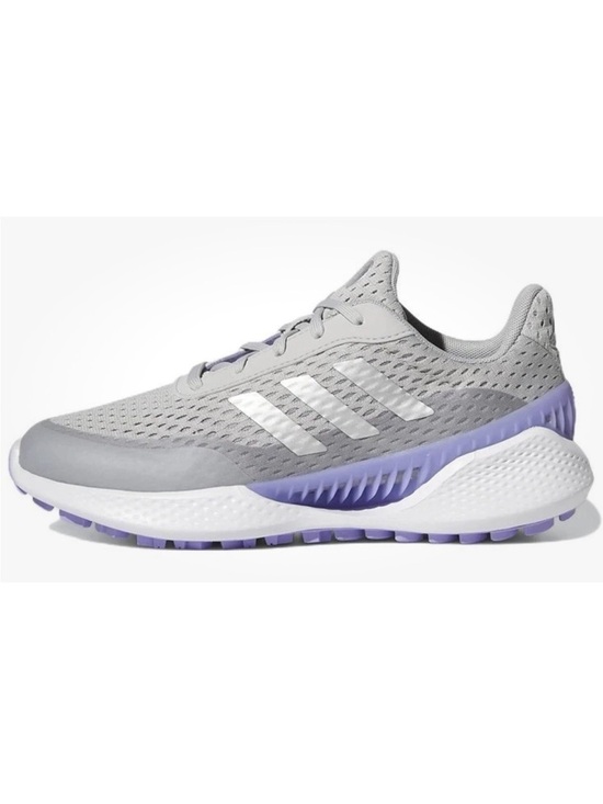 Skechers Shoes - Adidas Summervent Grey Silver Purple Womens Spikeless Golf Shoes Size 5.5